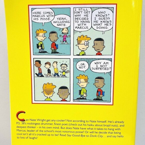 BIG NATE SAY GOOD-BYE TO DORK CITY Book by Lincoln Peirce (Paperback) - Picture 2 of 6